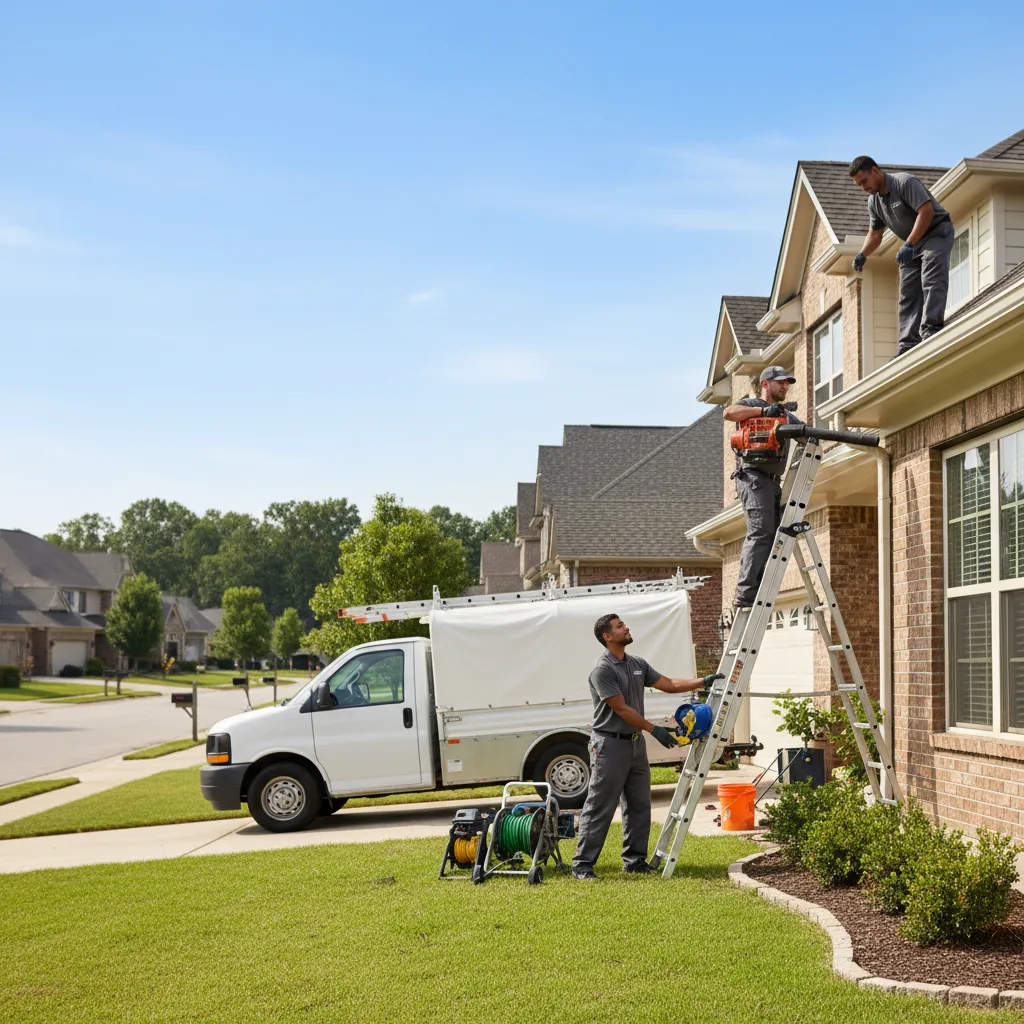 Home Gutter Service in Brohman, MI near me